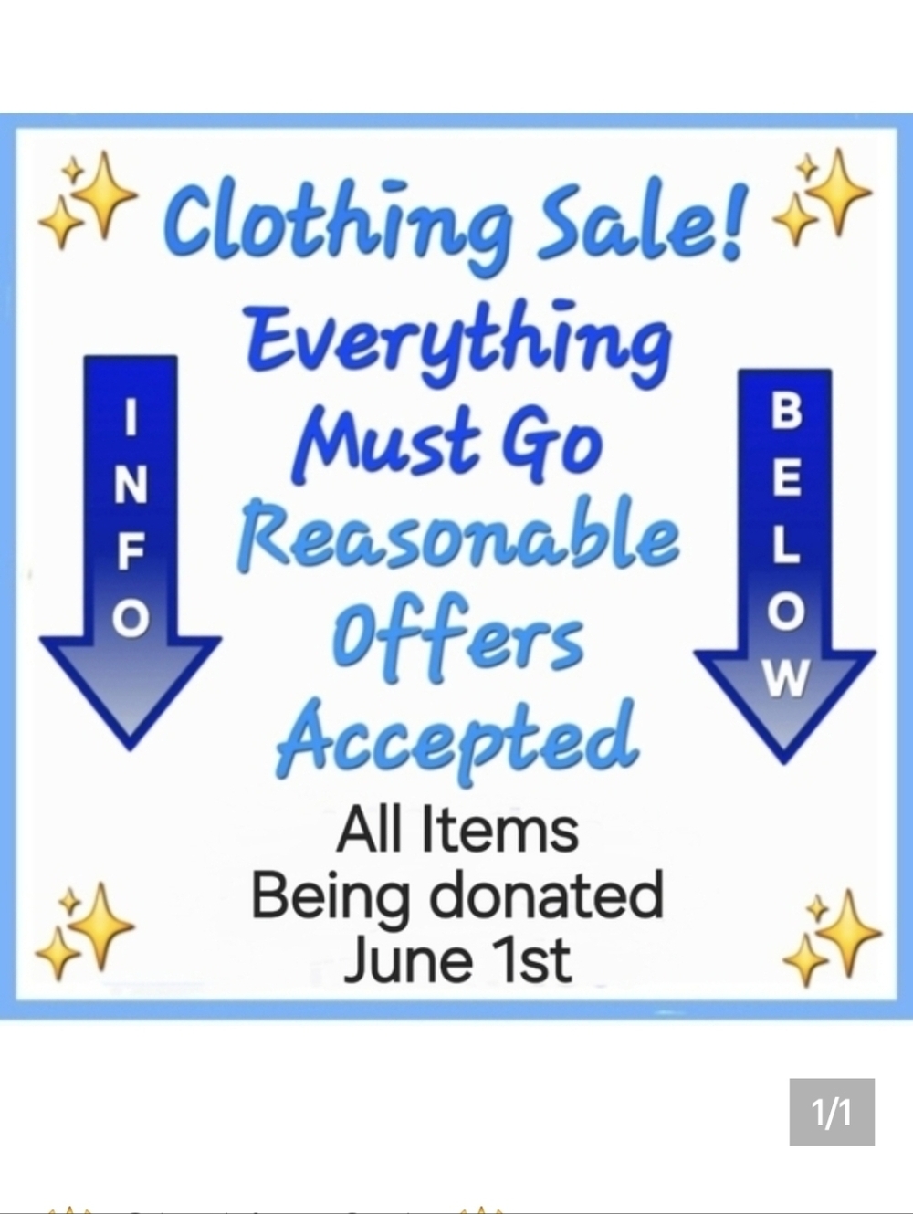 🌟 Clothing Sale 🌟